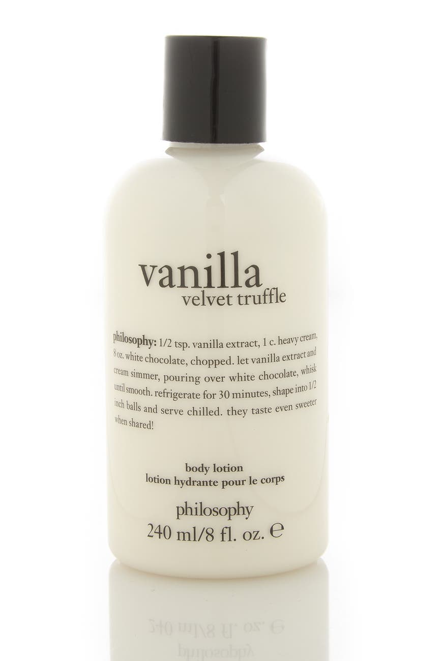 Philosophy Vanilla Velvet Truffle Body Lotion 8 Oz Nordstrom Rack 