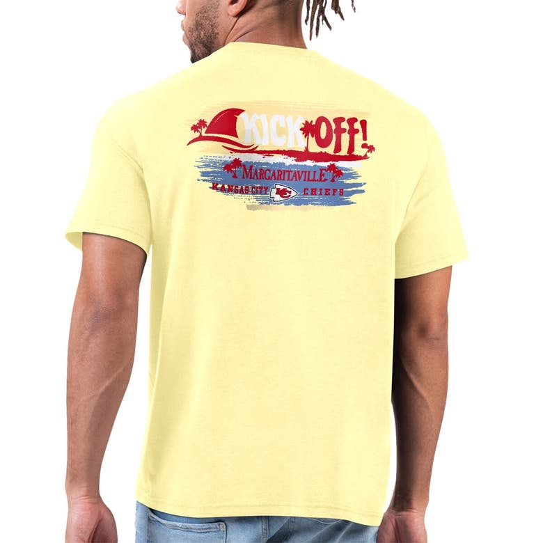 Shop Margaritaville Yellow Kansas City Chiefs T-shirt