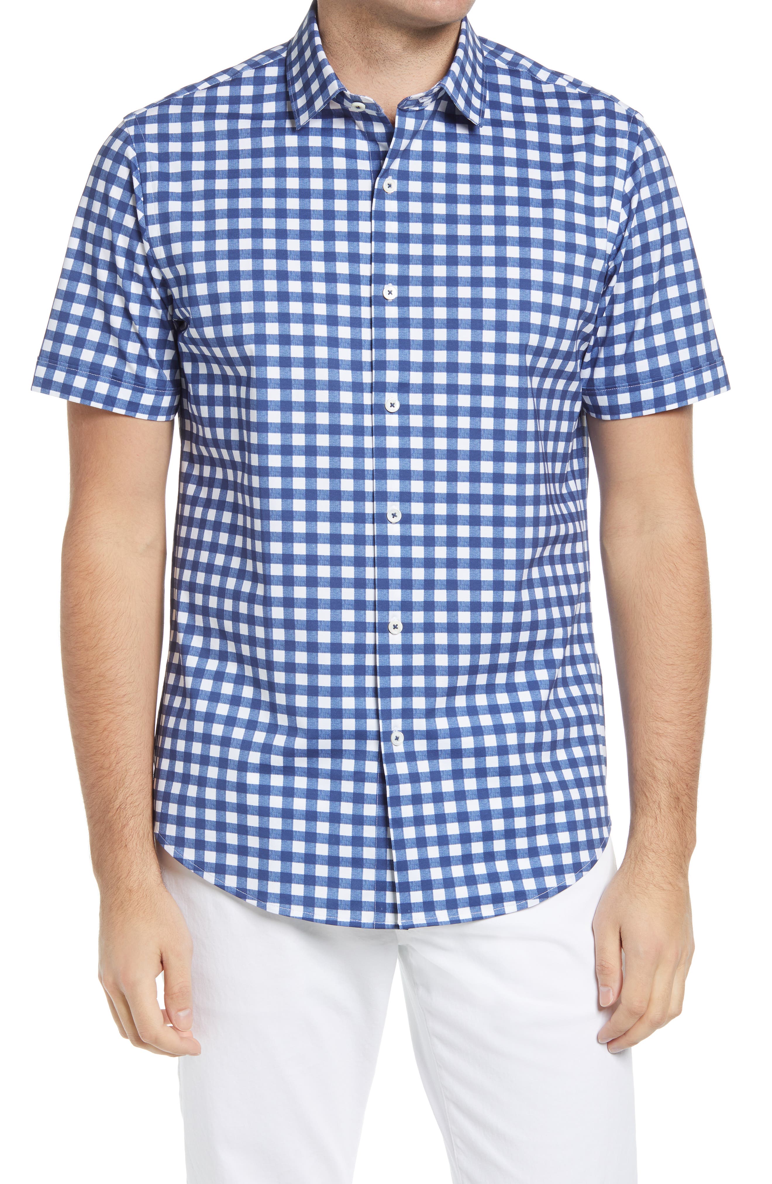 men gingham shirt | Nordstrom