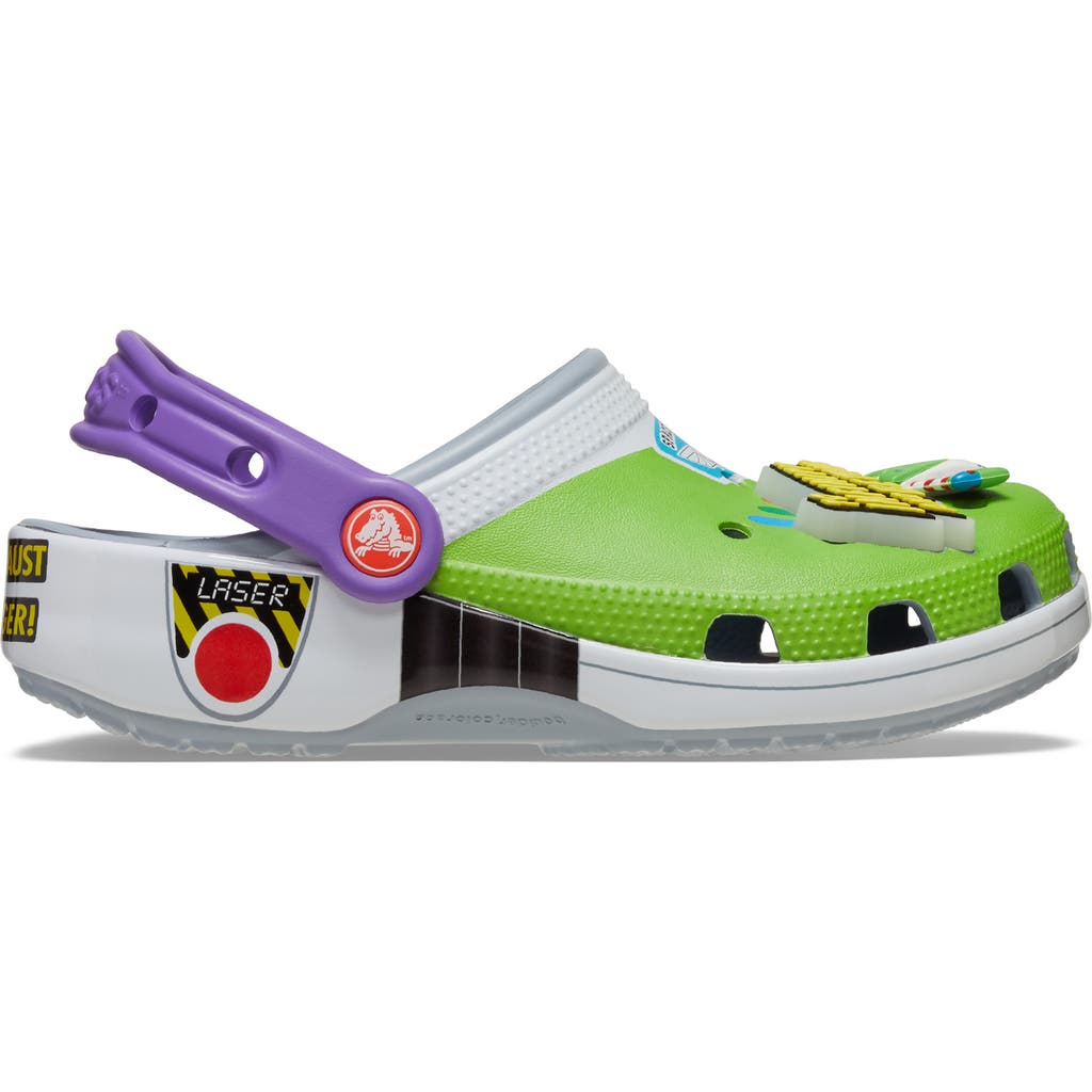 Crocs Kids' Toy Story Buzz Lightyear Classic Clog In Green