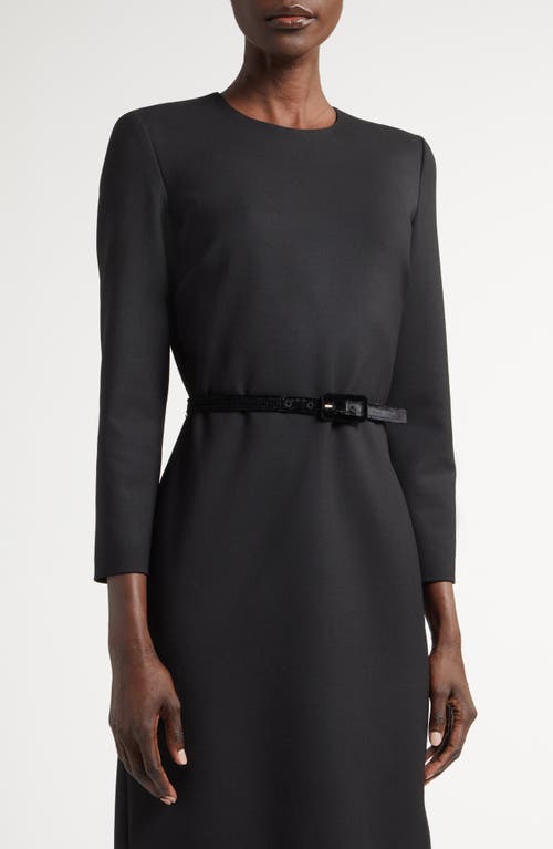 The Row Woman Black Dresses In Black