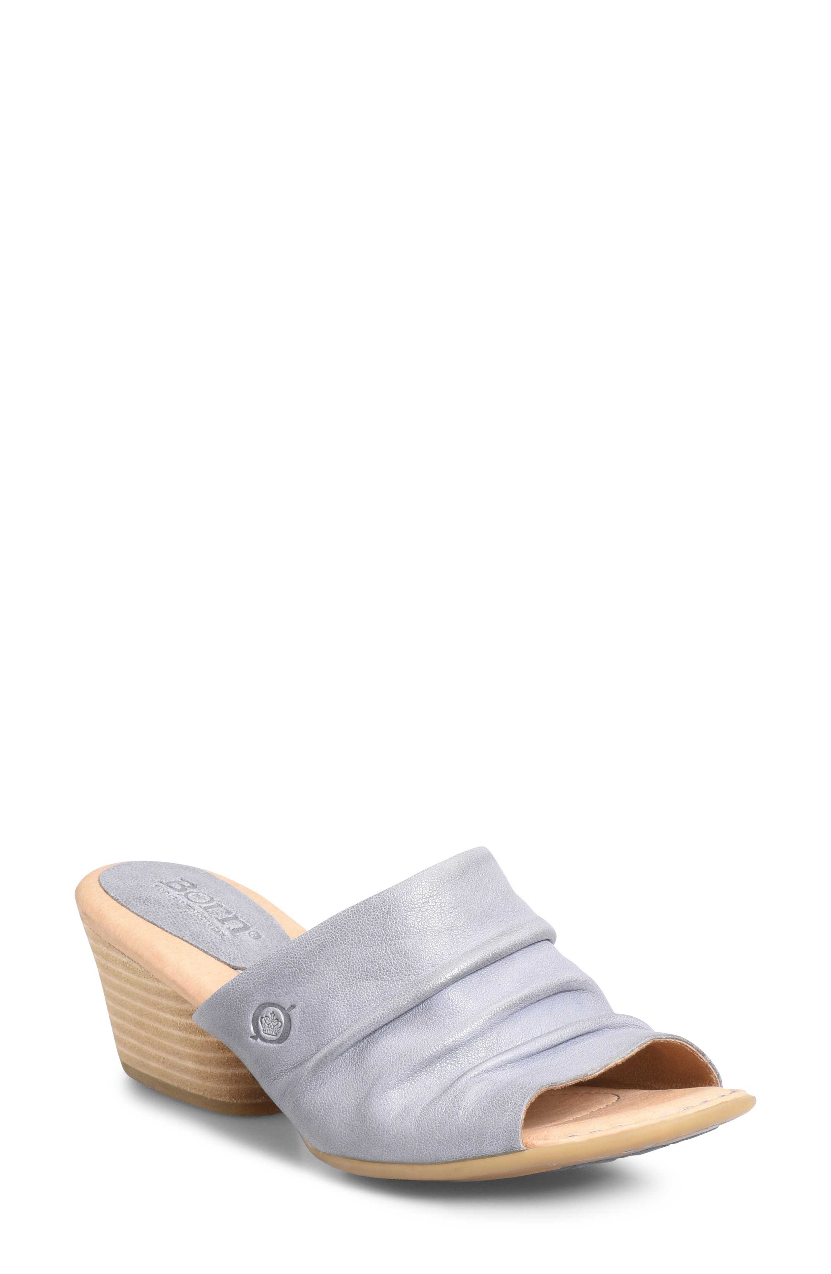 B?rn Slouchy Slide Sandal, Blue