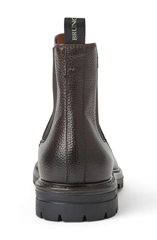 Shop Bruno Magli Martin Chelsea Boot In Brown