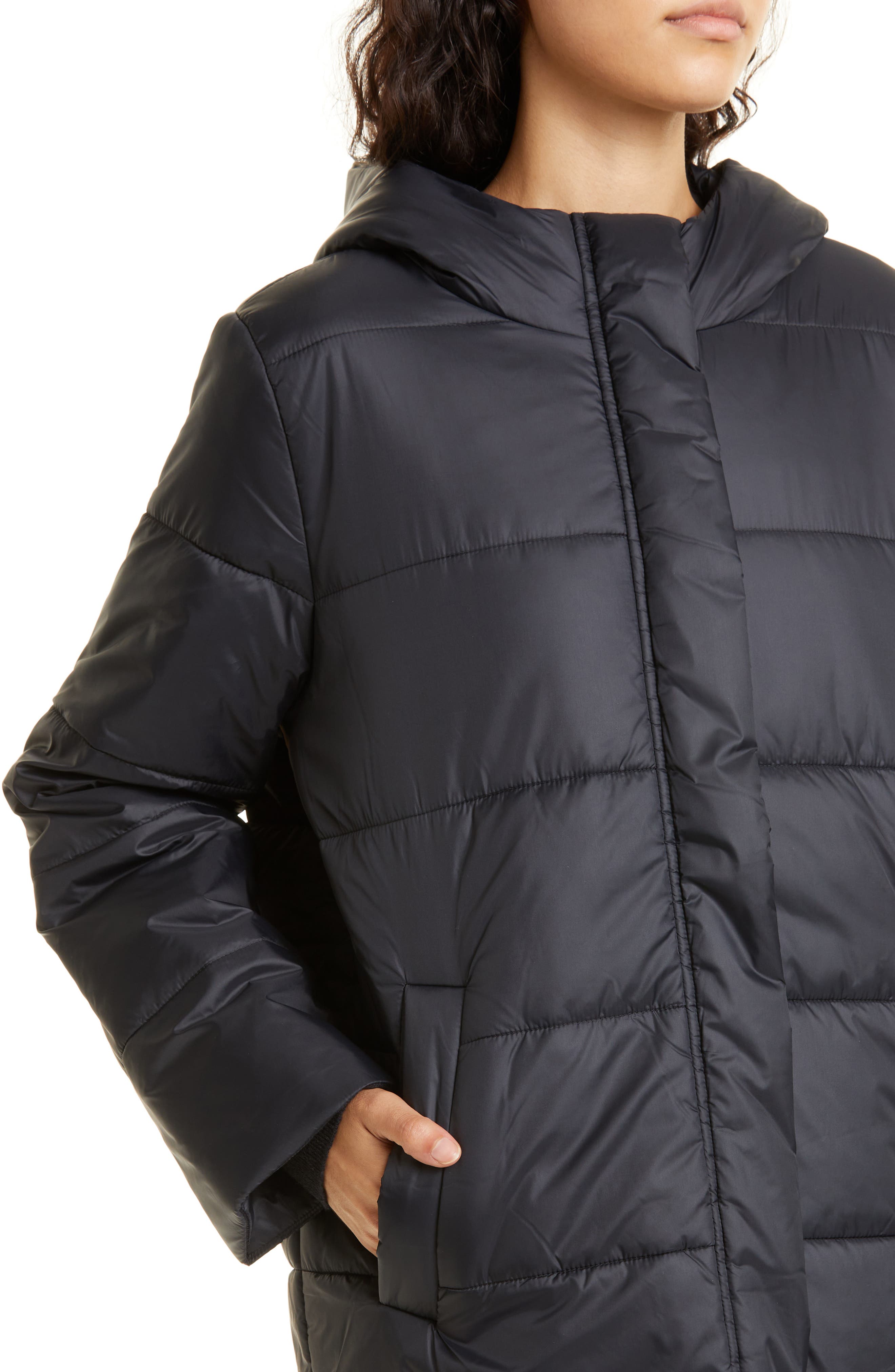 eileen fisher puffer coat