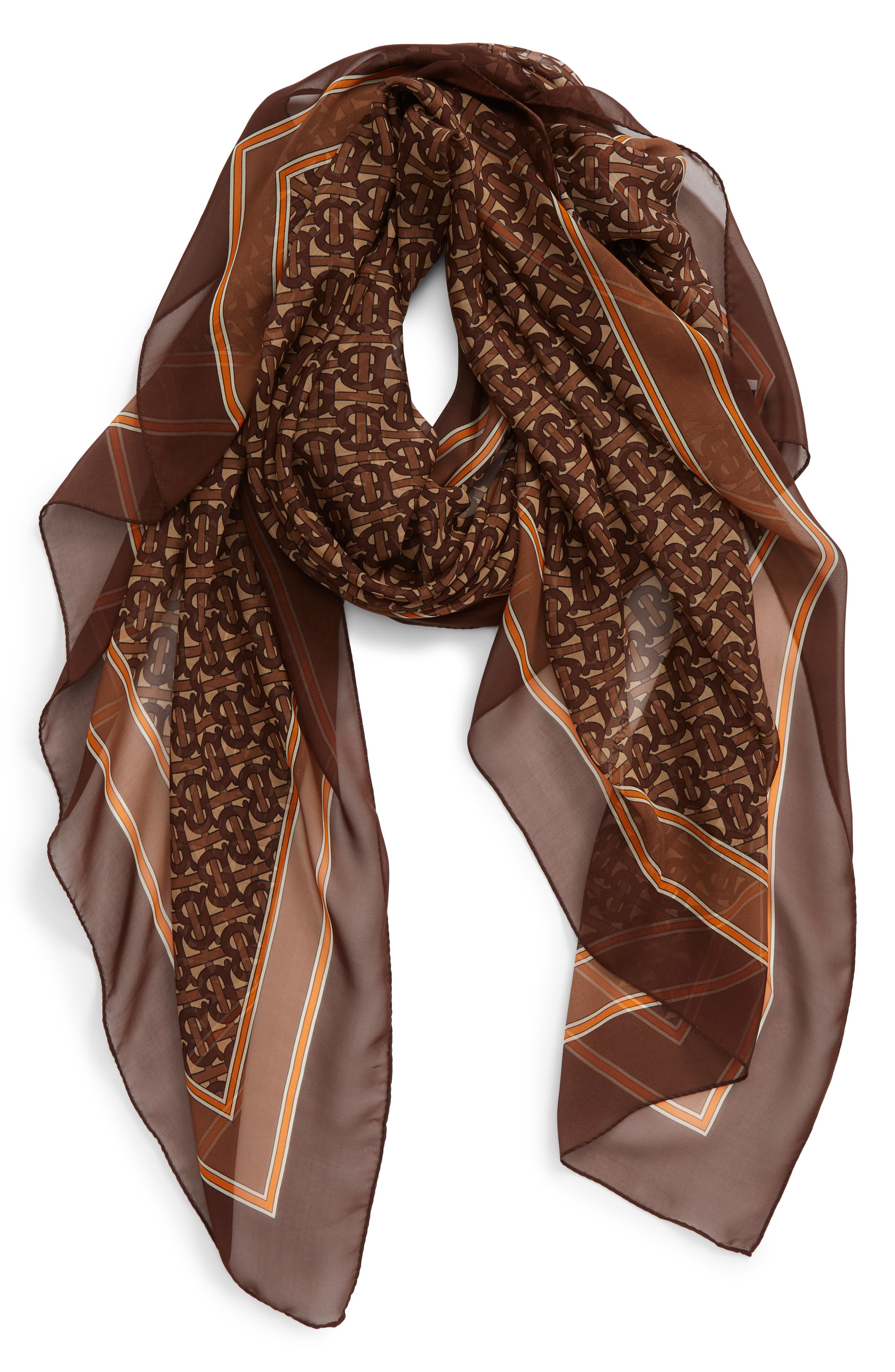 burberry chiffon scarf