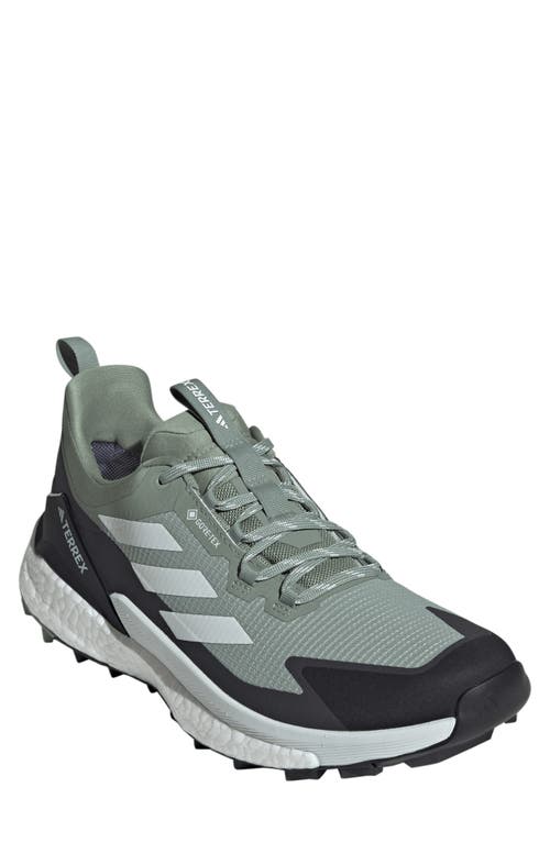 Adidas Originals Adidas Terrex Free Hiker Gore-tex® Waterproof Hiking Shoe In Green/jade/carbon