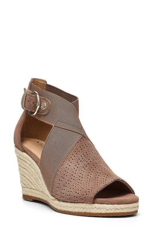 Charisma Espadrille Wedge Sandal in Brown