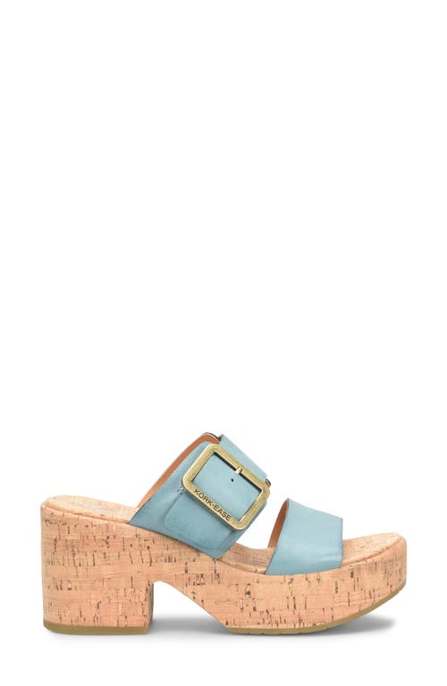 Shop Kork-ease ® Taige Platform Sandal In Turquoise