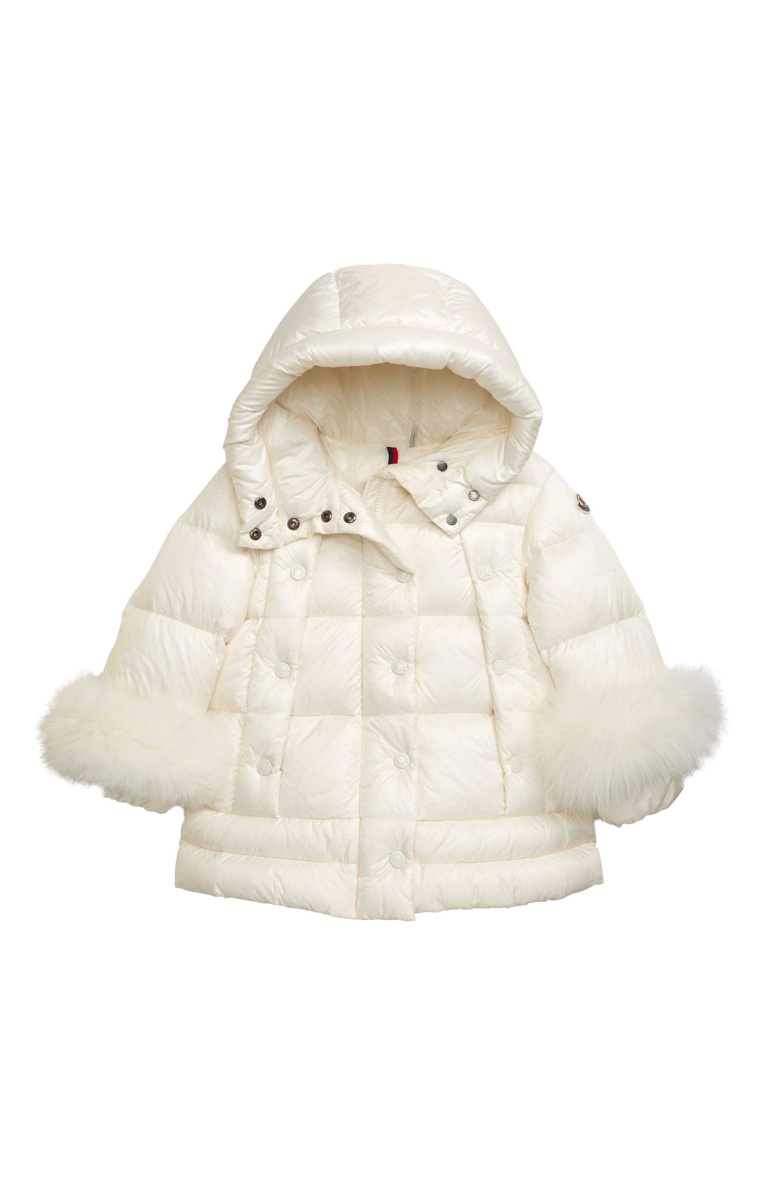 puffer coats with real fur trim