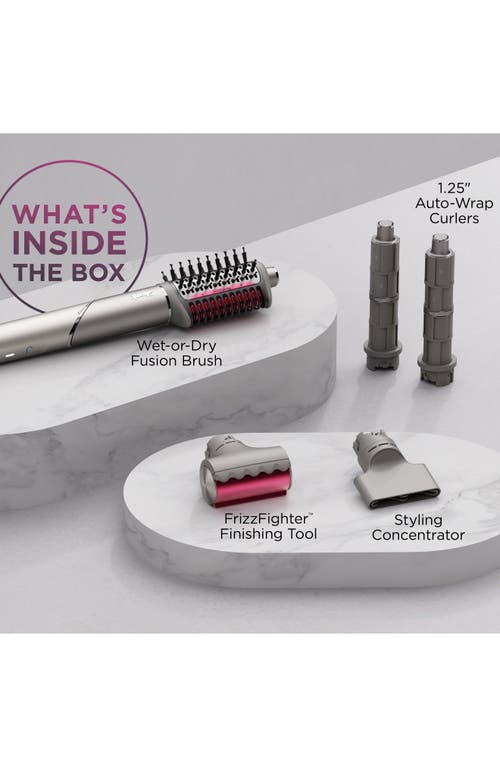 Shark Flexfusion Air & Ceramic Styling System For Straight & Wavy Hair In Metallic Mist