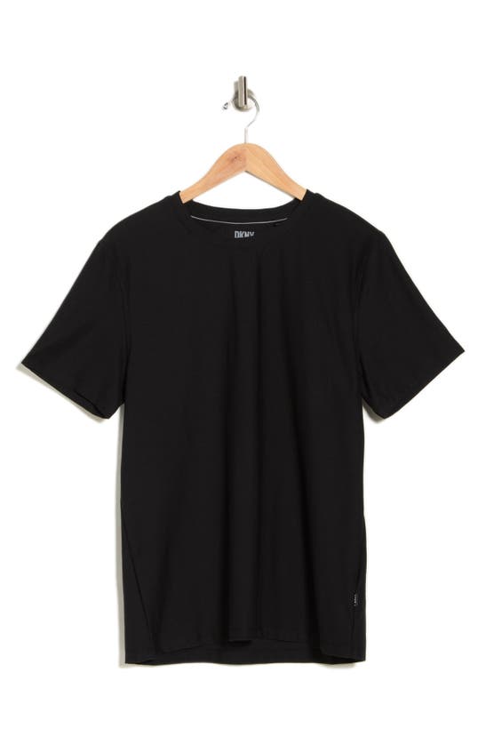 Shop Dkny Sportswear Transit T-shirt In Black