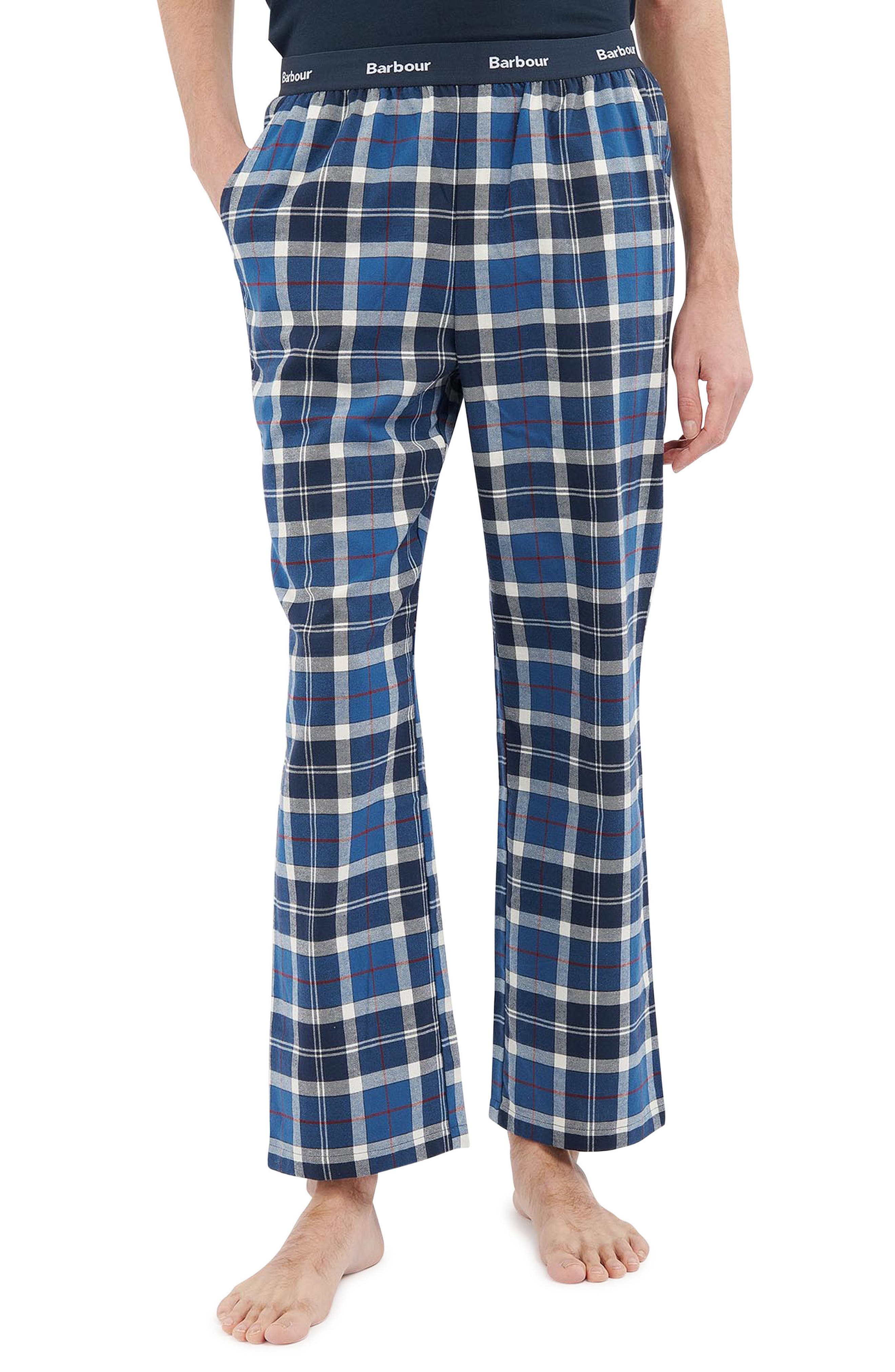 barbour mens pajama pants