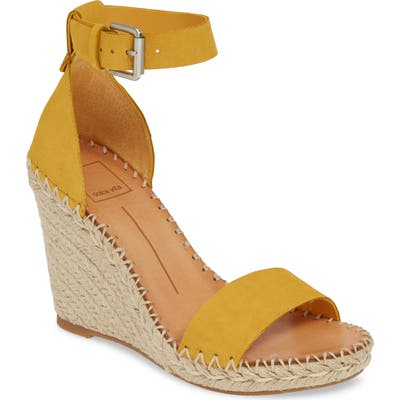 Dolce Vita Noor Espadrille Wedge Sandal, Yellow