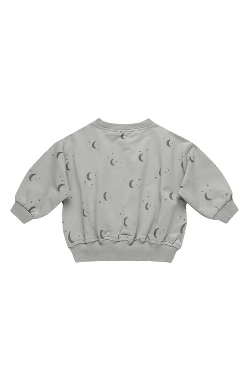 QUINCY MAE QUINCY MAE MOON FRENCH TERRY SWEATSHIRT 