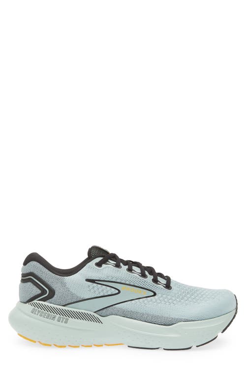 Shop Brooks Glycerin Gts 21 Running Shoe In Cloud/black/gold