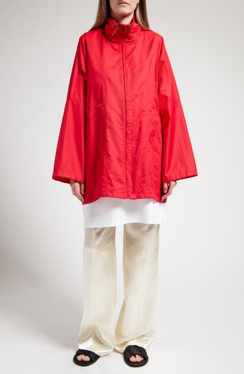 Shop The Row Dune Oversize Windbreaker In Scarlet