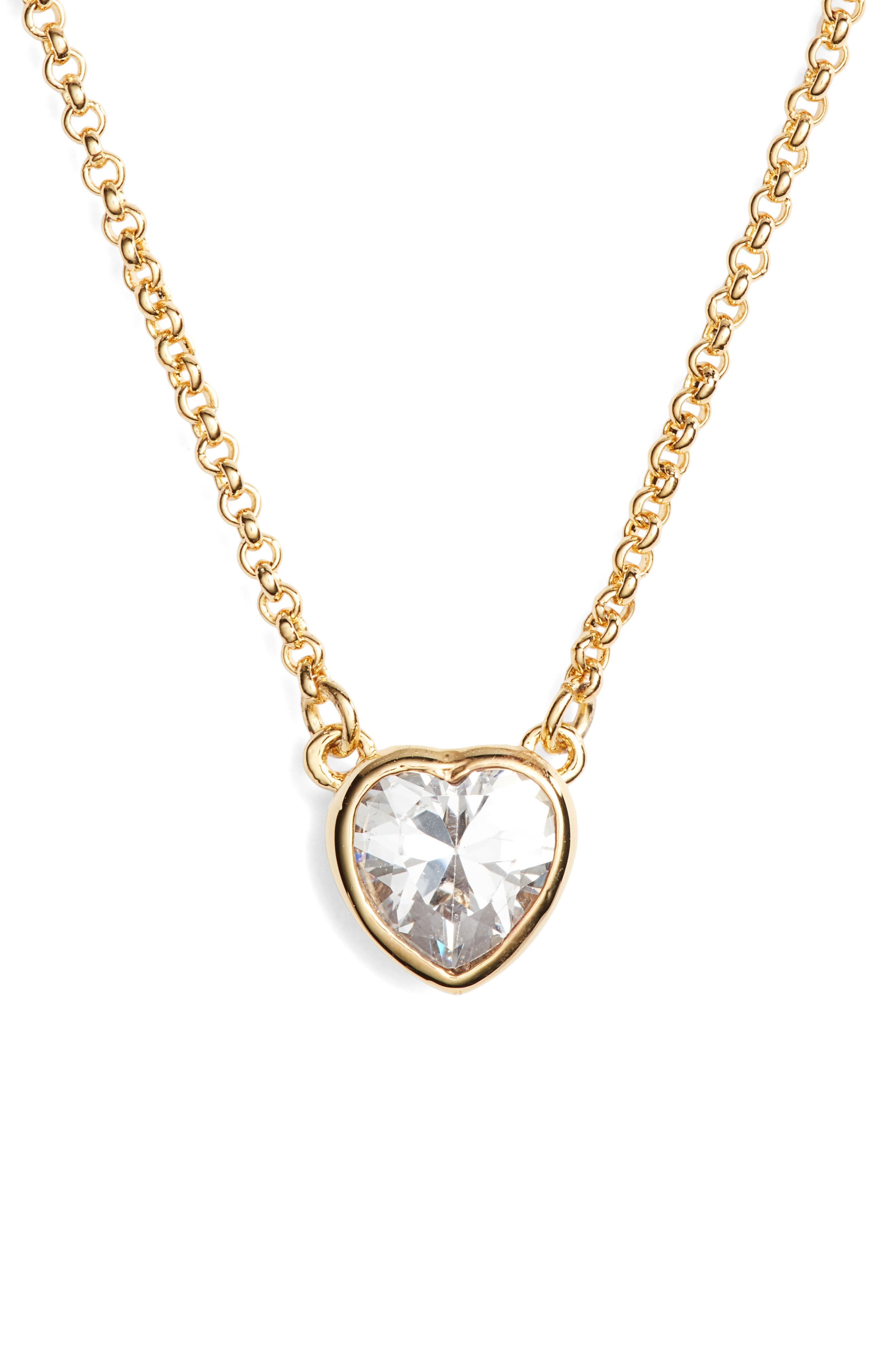 kate spade new york romantic rocks mini pendant necklace Nordstrom