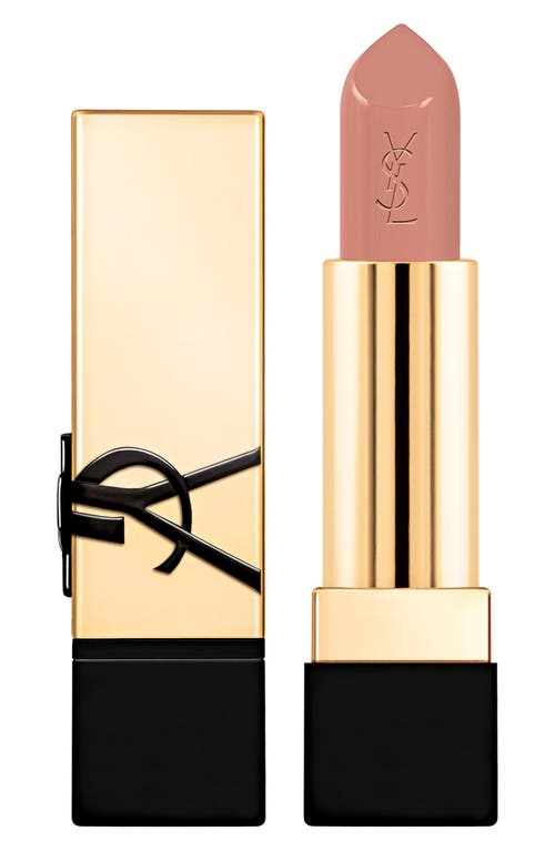 Yves Saint Laurent Rouge Pur Couture Caring Satin Lipstick with Ceramides in Beige Trench at Nordstrom