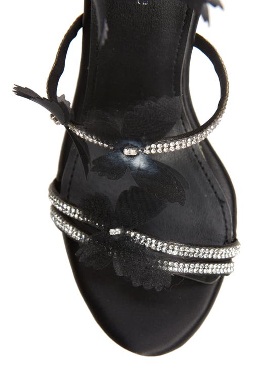 Azalea Wang Aryana Strappy Sandal In Black