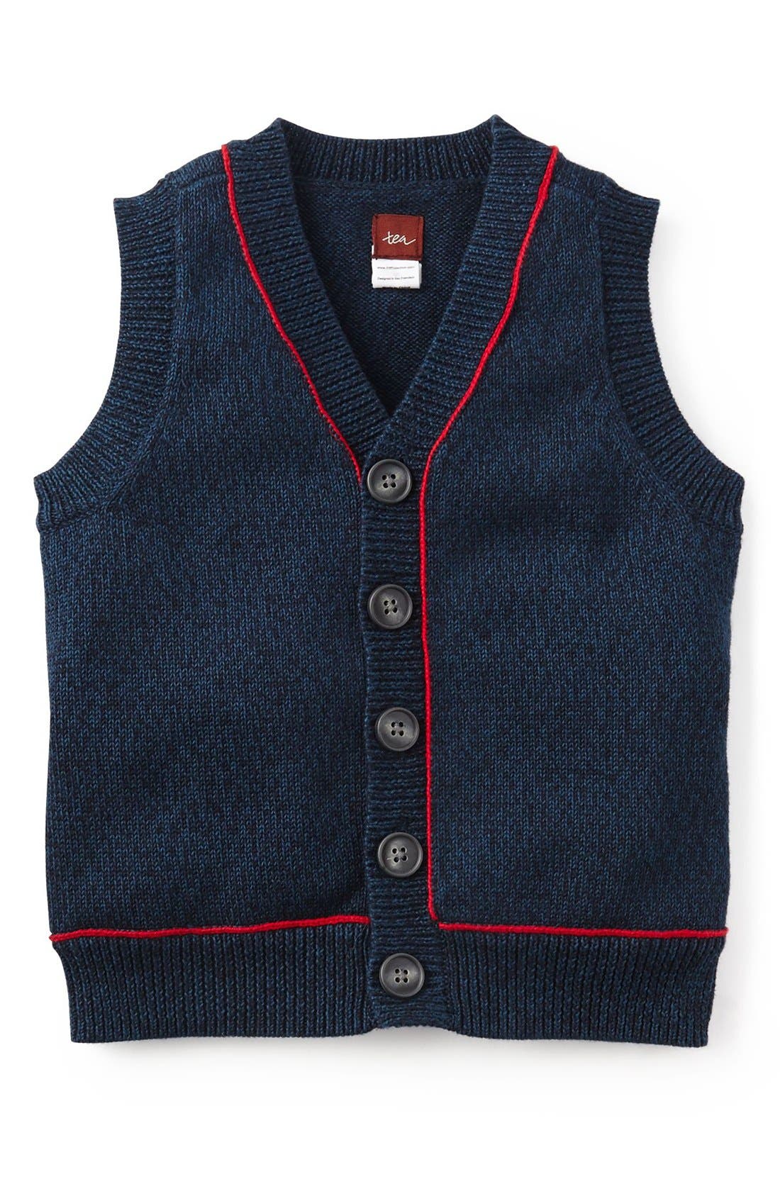 Tea Collection 'Patricio' Sweater Vest (Toddler Boys & Little Boys