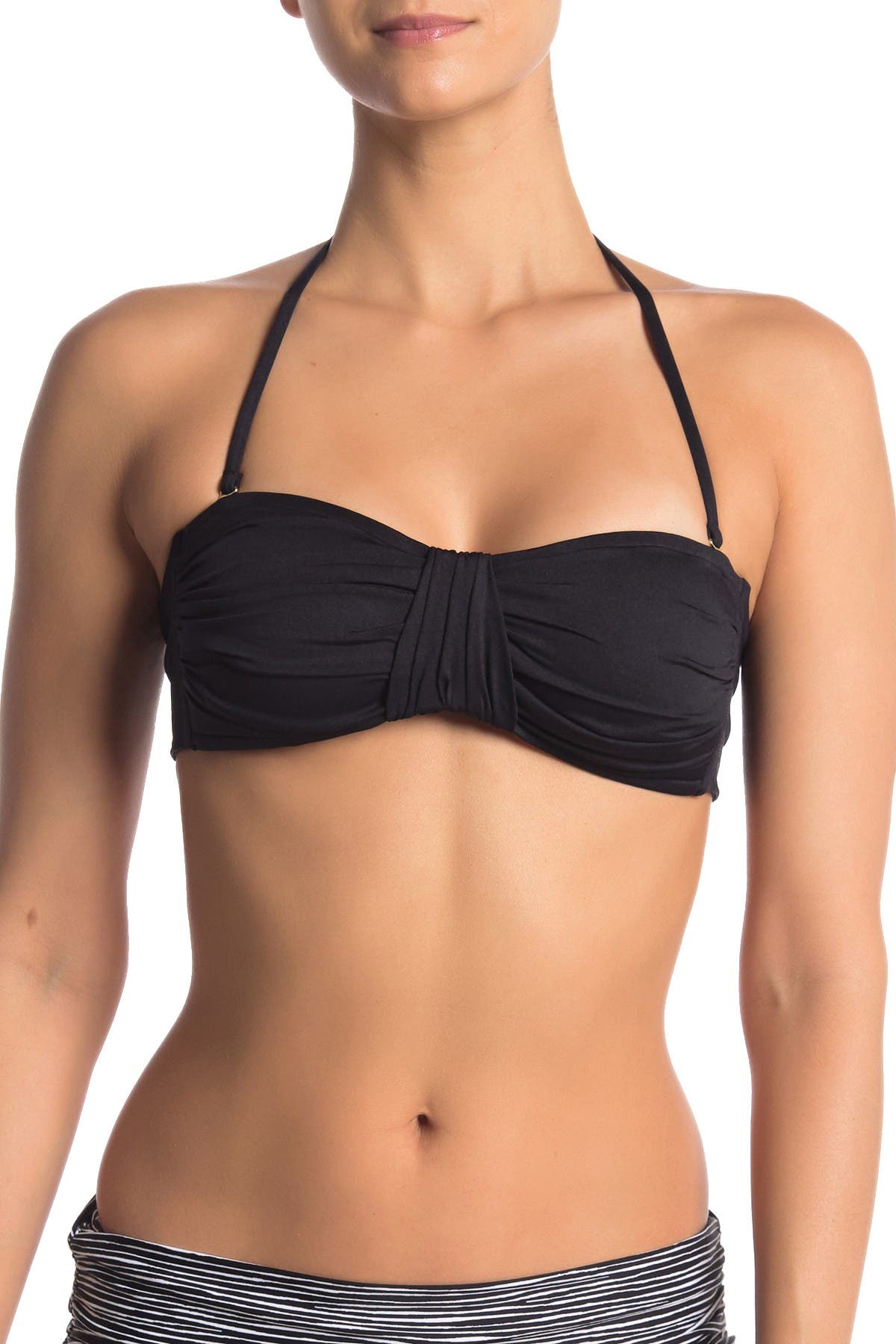 la blanca bandeau bikini top