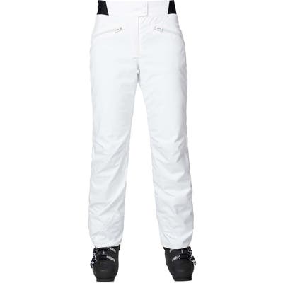 Rossignol Classique Waterproof Insulated Ski Pants, White