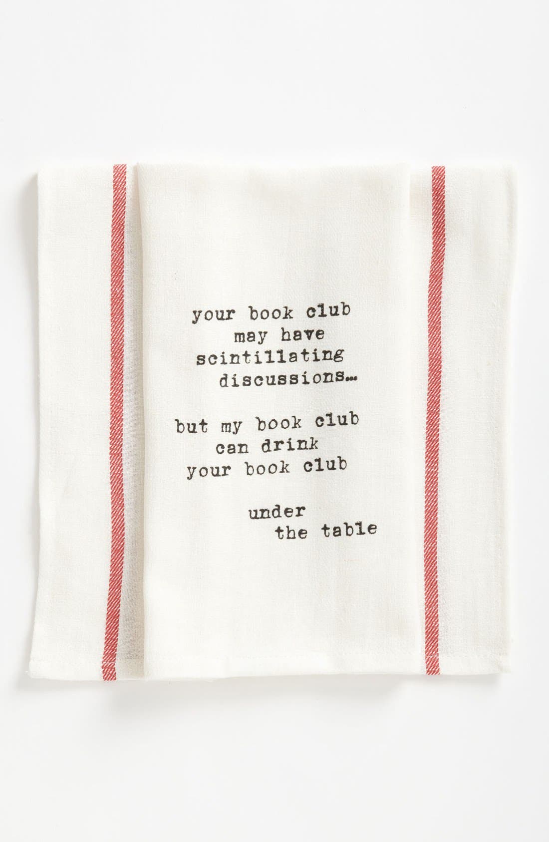 Second Nature By Hand 'Book Club' Towel (2 for 16) Nordstrom