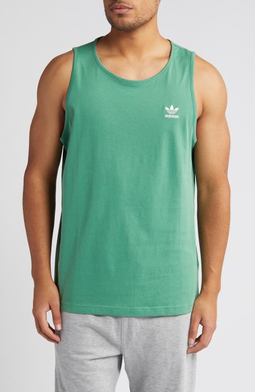 adidas Originals Essentials Crop Tank Preloved Green at Nordstrom,