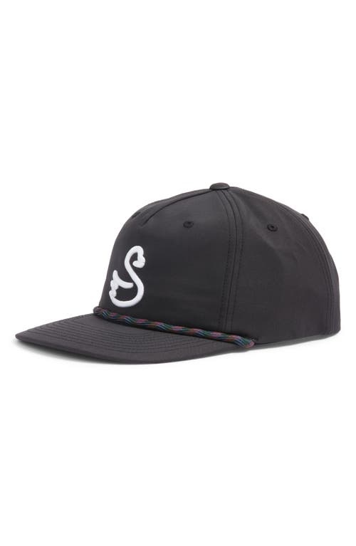 Shop Swannies Monroe Baseball Cap In Black