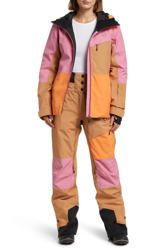 PICTURE ORGANIC CLOTHING PICTURE ORGANIC CLOTHING SEEN COLORBLOCK WATER REPELLENT SKI JACKET