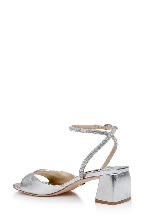 Shop Badgley Mischka Collection Infinity Ii Sandal In Silver
