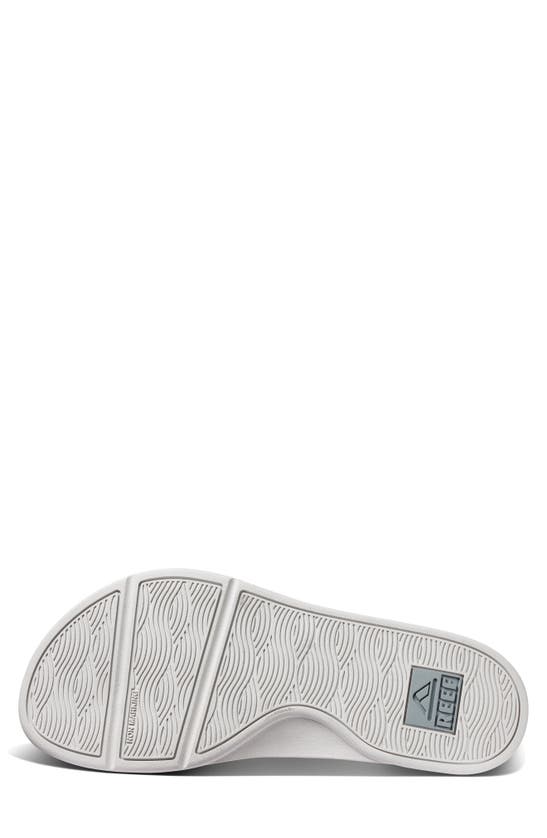 Shop Reef Swellsole Cruiser Flip Flop In Grey/ Light Grey/ Blue