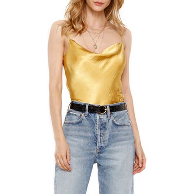 Heartloom Sondra Cowl Neck Camisole, Metallic