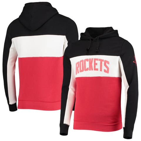 Houston Rockets Majestic Throwback Mens Hooded Sweatshirt