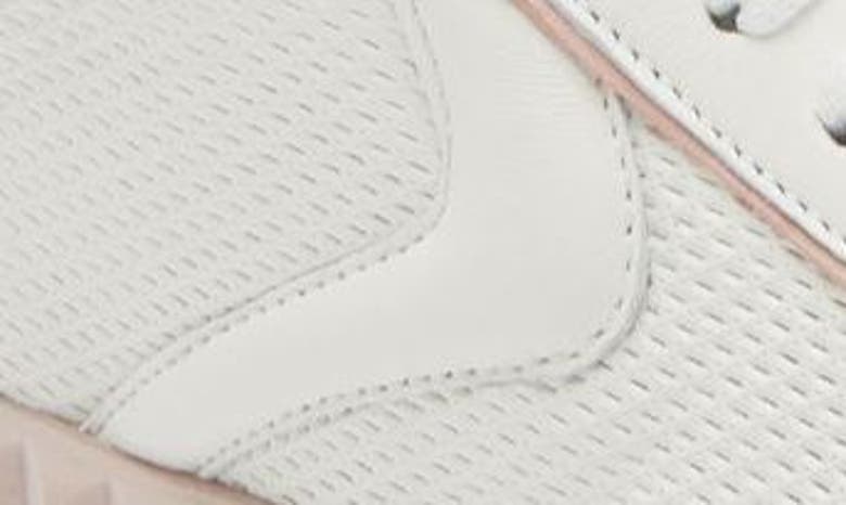 Shop Voile Blanche Selia Sneaker In White/ Rose