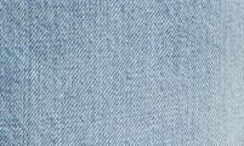 JIL SANDER JIL SANDER BLEACH STRIPE ARTICULATED RAW HEM BUTTON FLY JEANS