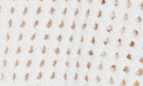 Shop Abound Tie Front Open Stitch Cardigan In Ivory Dove
