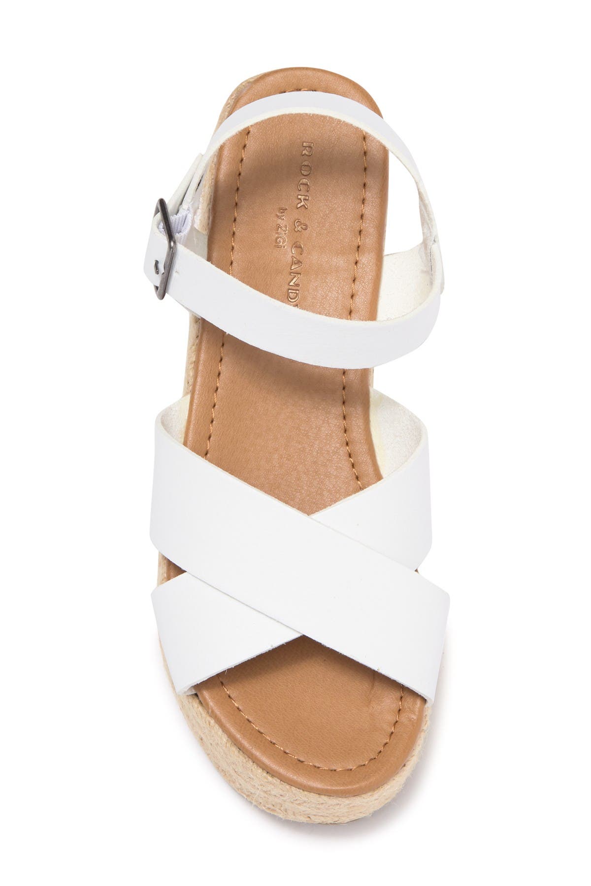 rock & candy deklana espadrille platform wedge sandal
