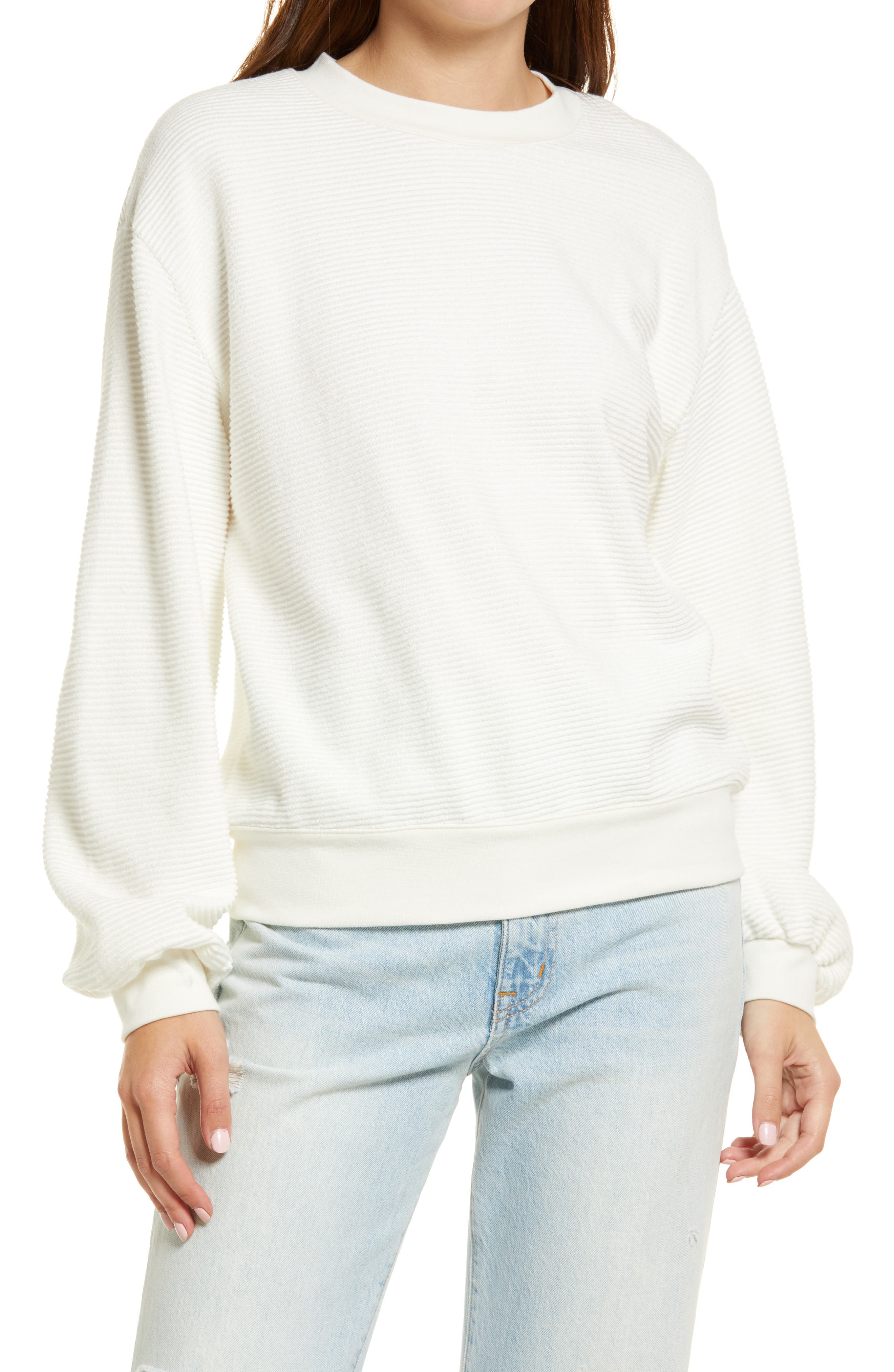 ivory sweatshirt