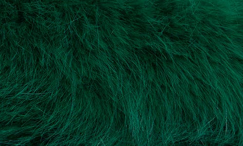 Nanette Lepore Faux Fur Bucket Hat In Emerald
