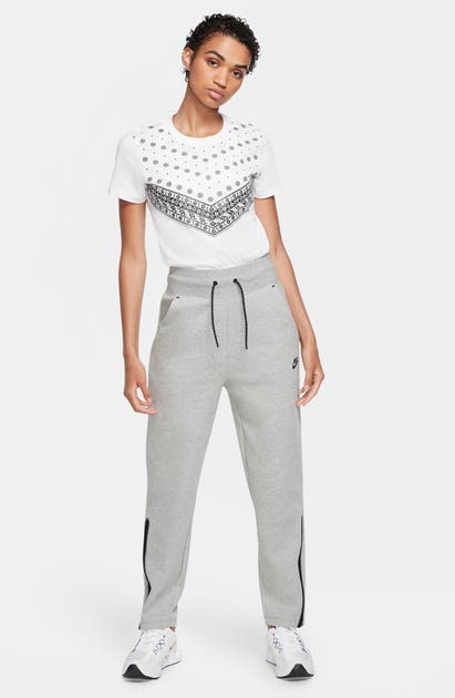 Click to view more detailed imagery on our partner's website Nike Sportswear Tech Fleece Sweatpants In Dk Grey Heather/ Black