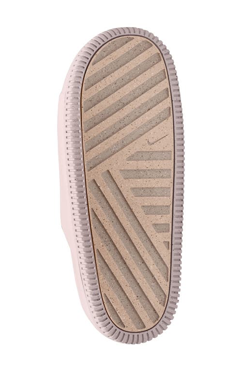 Shop Nike Calm Slide Sandal In Barely Rose/barely Rose