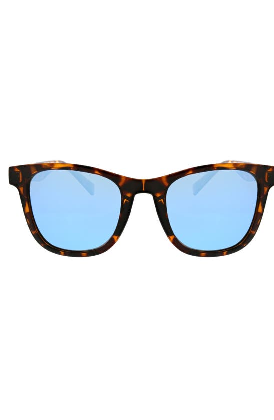Hurley 51mm Square Sunglasses In Blue