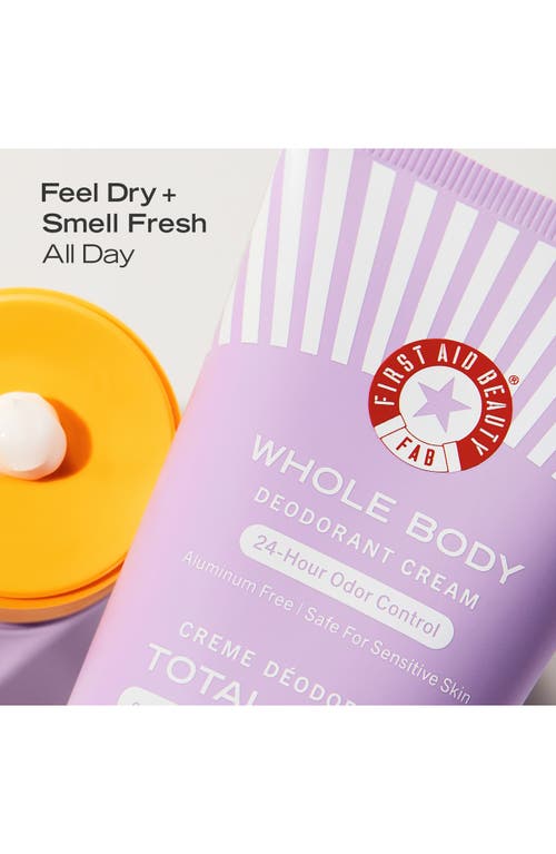 First Aid Beauty Whole Body Deodorant Cream 3 oz / 85 ml In No Color