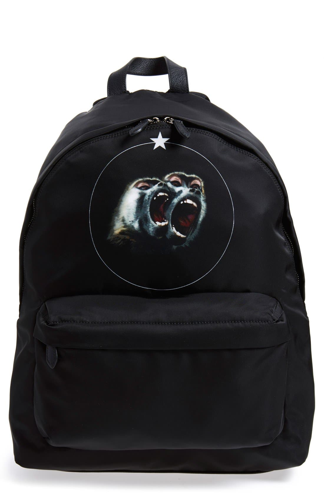 givenchy monkey backpack