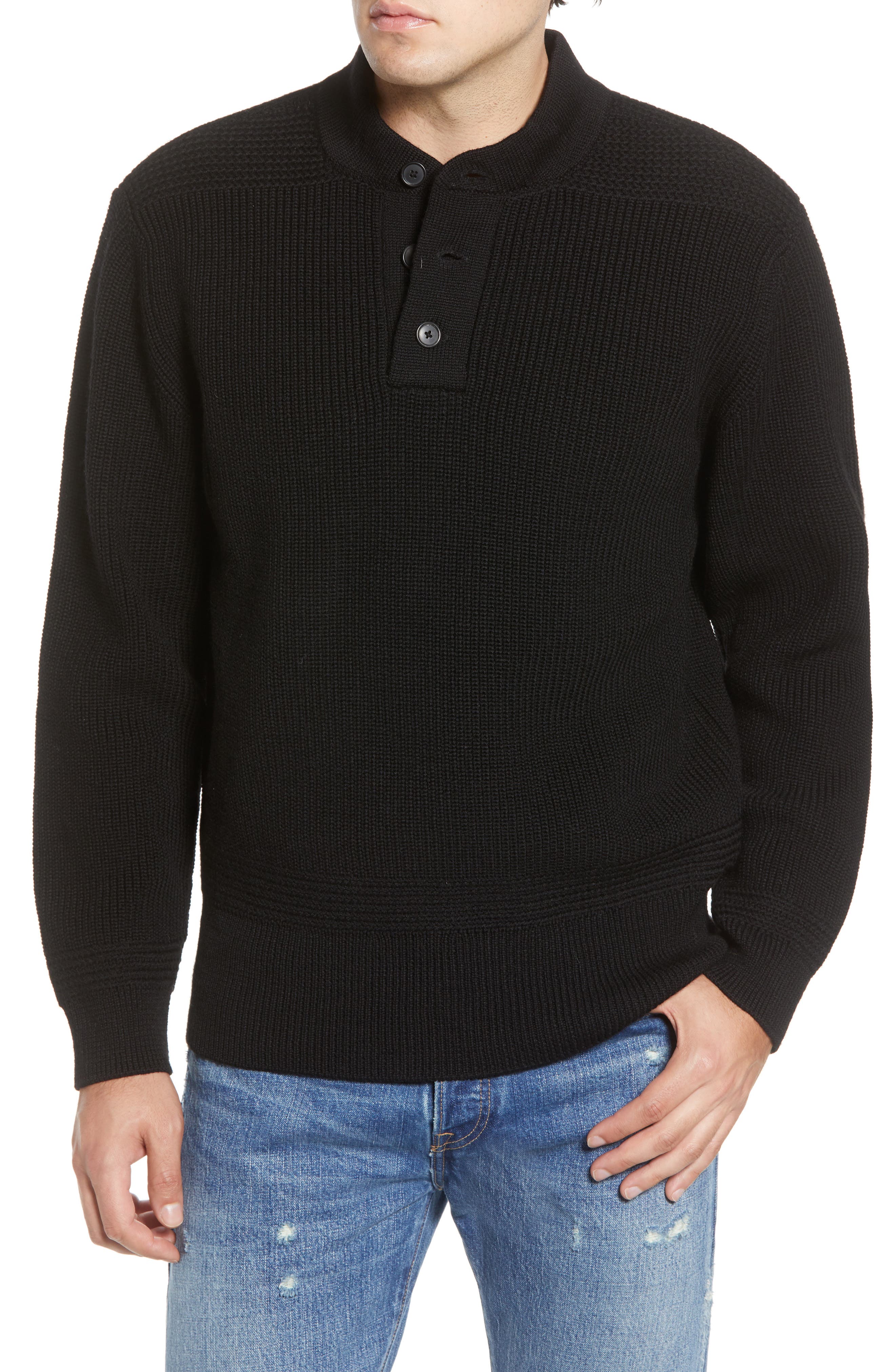 Filson Regular Fit Henley Sweater Nordstrom