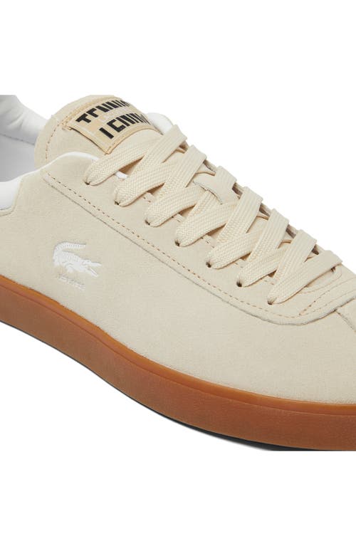 LACOSTE LACOSTE BASESHOT SUEDE SNEAKER 
