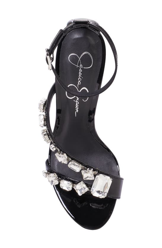 Jessica Simpson Raela Ankle Strap Sandal In Black