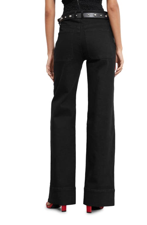 Shop & Other Stories Wide Leg Jeans In Black