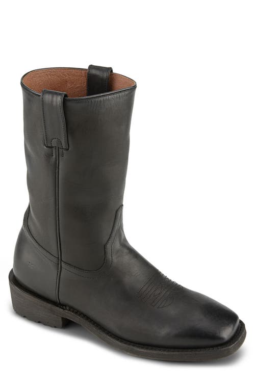 Nash Roper Boot in Black Renice Leather